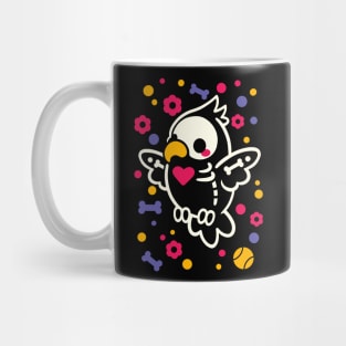 Parrot skeleton Mug